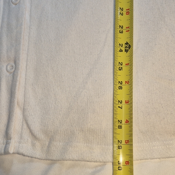 Womens Plus 3X White Lace Sleeve Women's Blouse - Picture 6 of 12